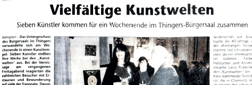 Vielfältige Kunstwelten